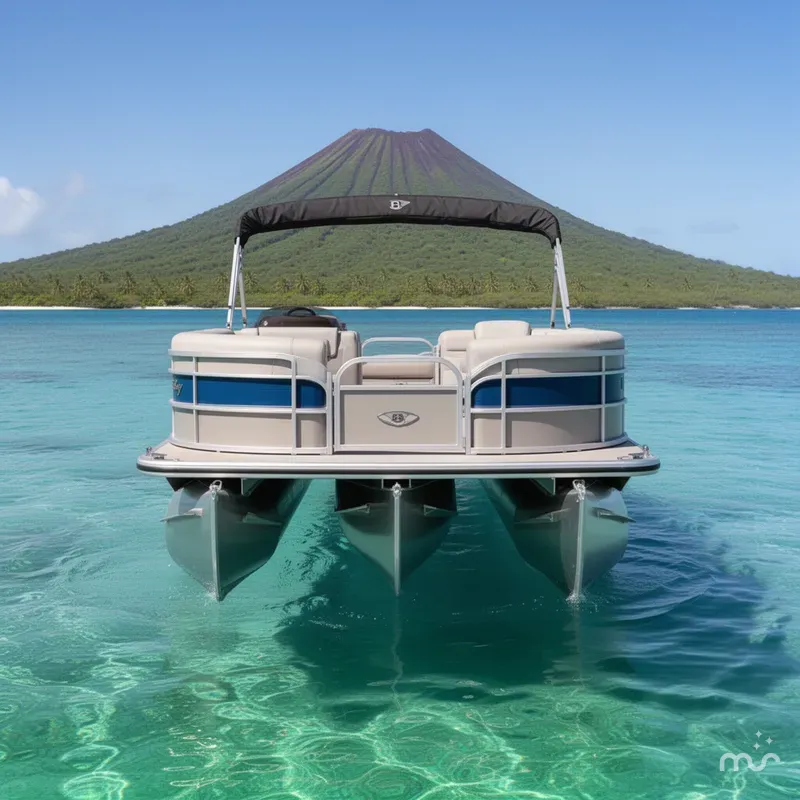 Slide: The Image of Bentley Pontoons Legacy Swingback 240 2026 - 1