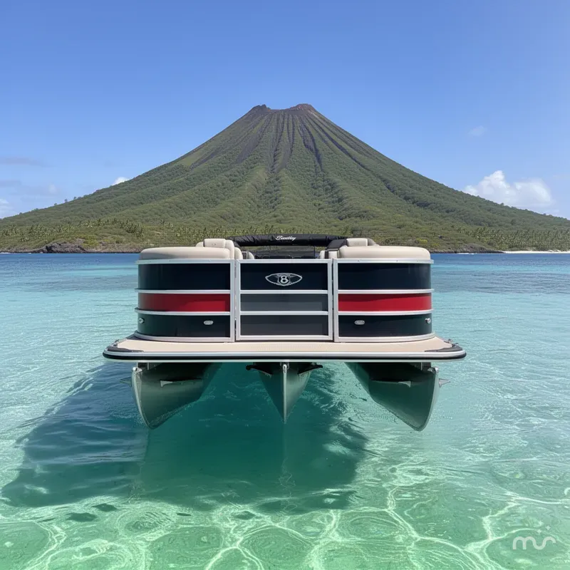 Slide: The Image of Bentley Pontoons Legacy Swingback 240 2026 - 3