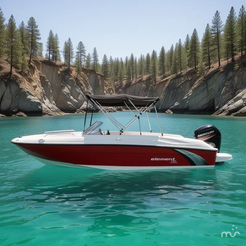 Slide: The Image of Bayliner Element XL 2015 - 2