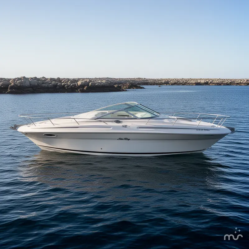 Slide: The Image of Sea Ray 215 Express Cruiser 1998 - 2