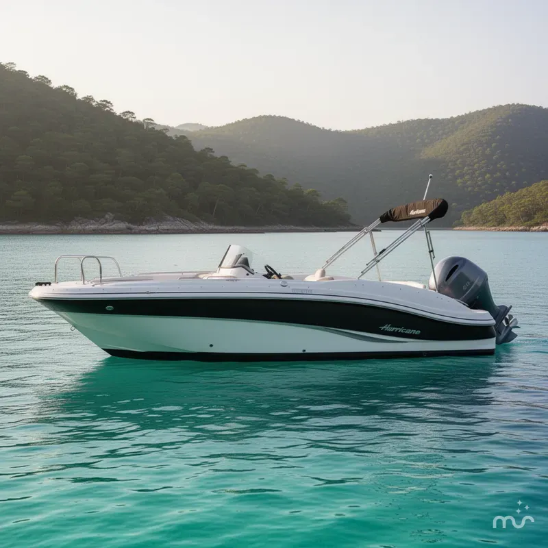 Slide: The Image of Hurricane SunDeck Sport 203 OB 2016 - 2