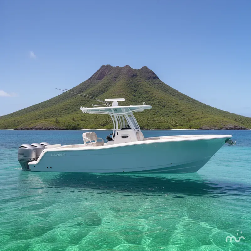Slide: The Image of Cobia 301 Center Console 2023 - 2