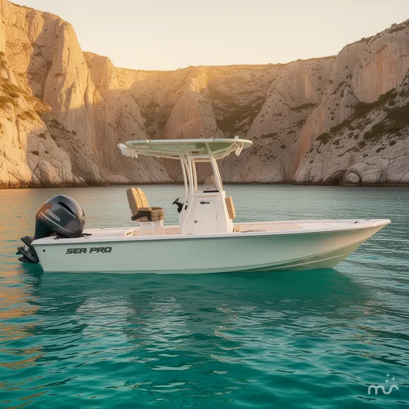 Slide: The Image of Sea Pro 230 Bay with YAMAHA 200 2026 - 2