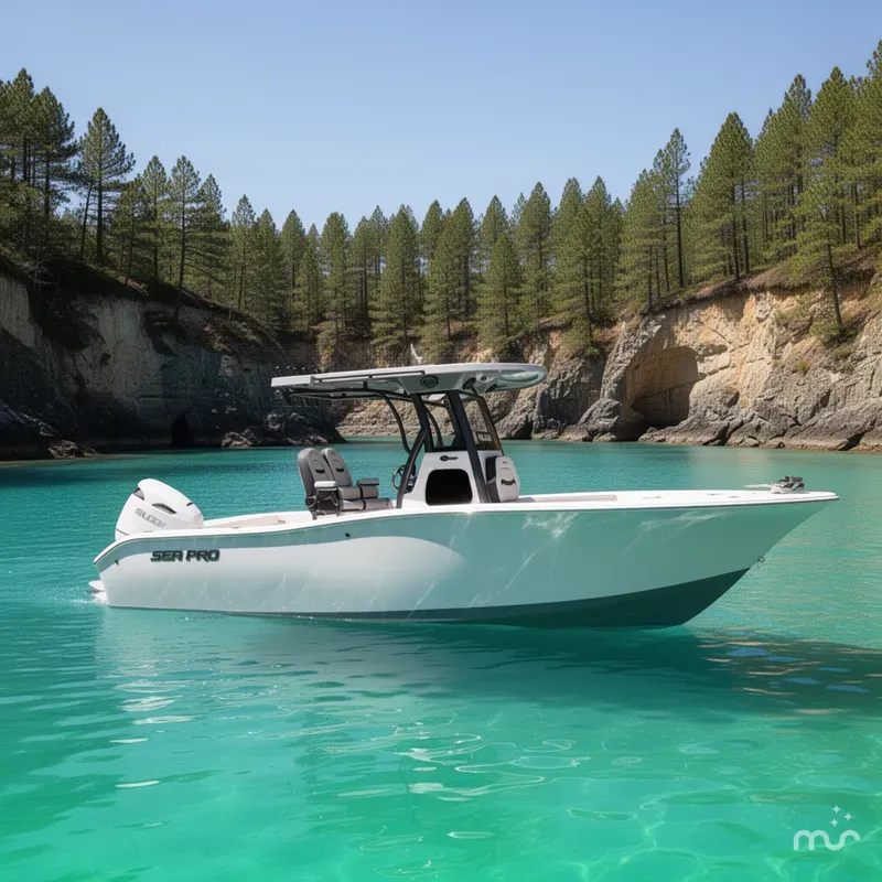 Slide: The Image of Sea Pro 242 DLX 2026 - 2