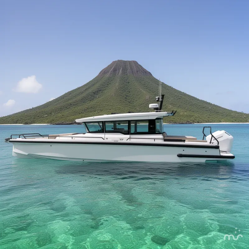 Slide: The Image of Axopar 37 XC Cross Cabin 2025 - 2