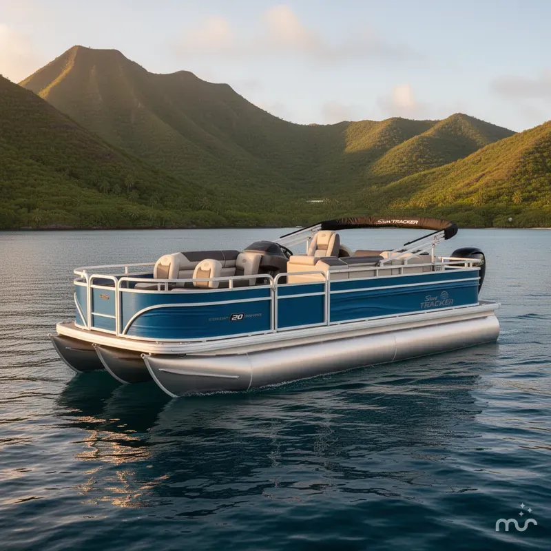 The Image of Sun Tracker Fishin' Barge 20 DLX 2026 - 0