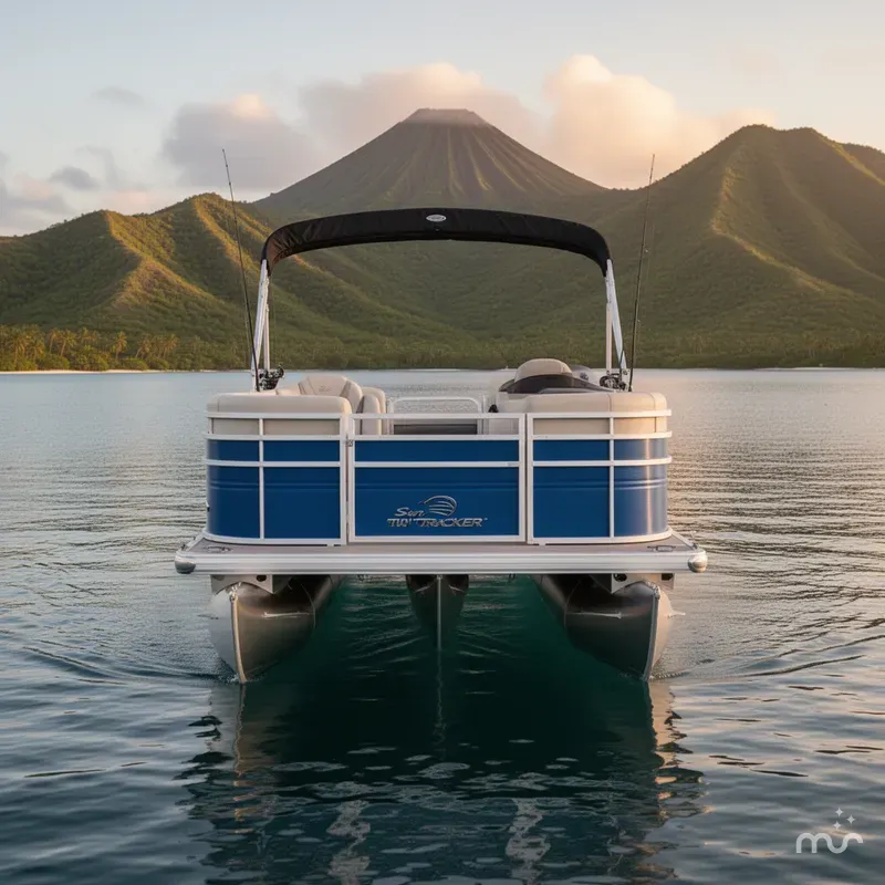 Slide: The Image of Sun Tracker Fishin' Barge 20 DLX 2026 - 1