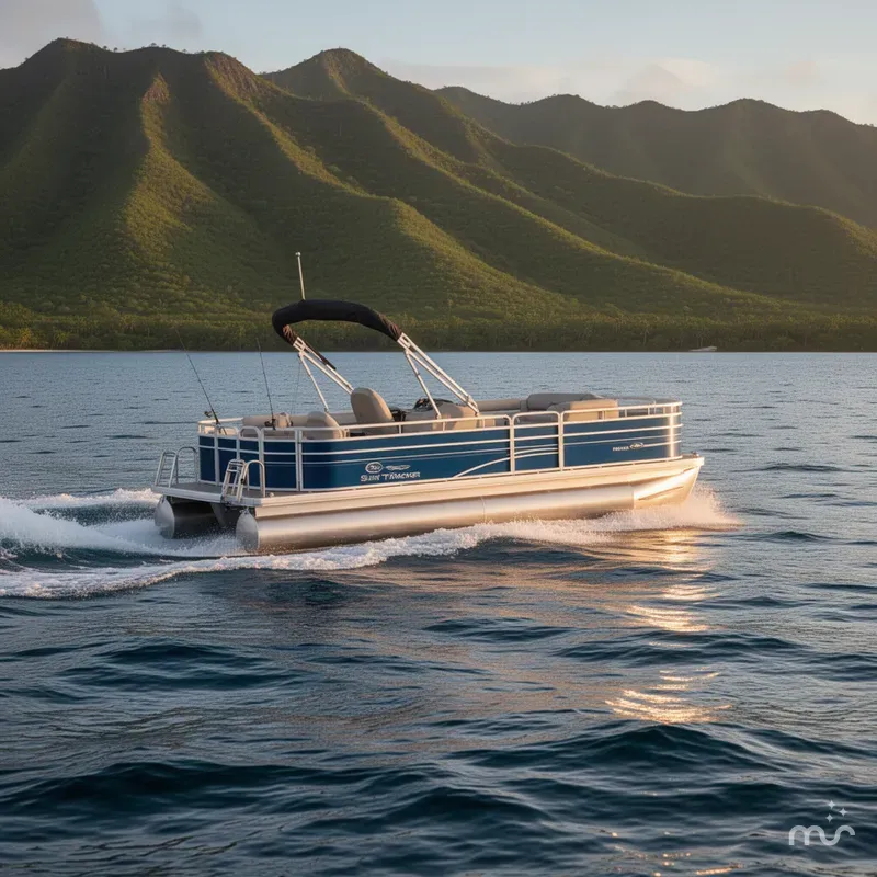 Slide: The Image of Sun Tracker Fishin' Barge 20 DLX 2026 - 4