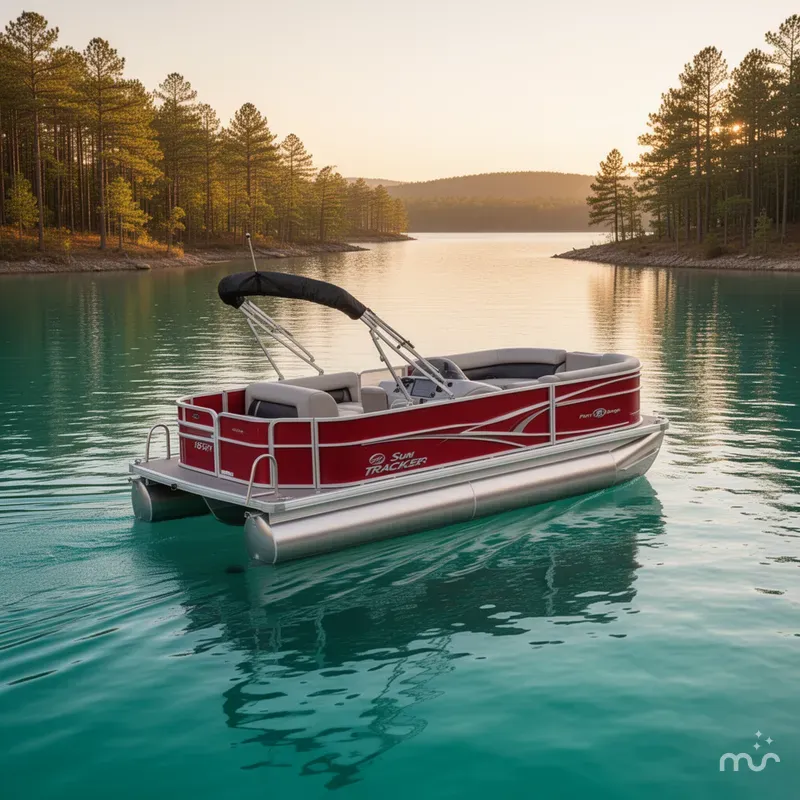 The Image of Sun Tracker Party Barge 18 DLX 2026 - 0