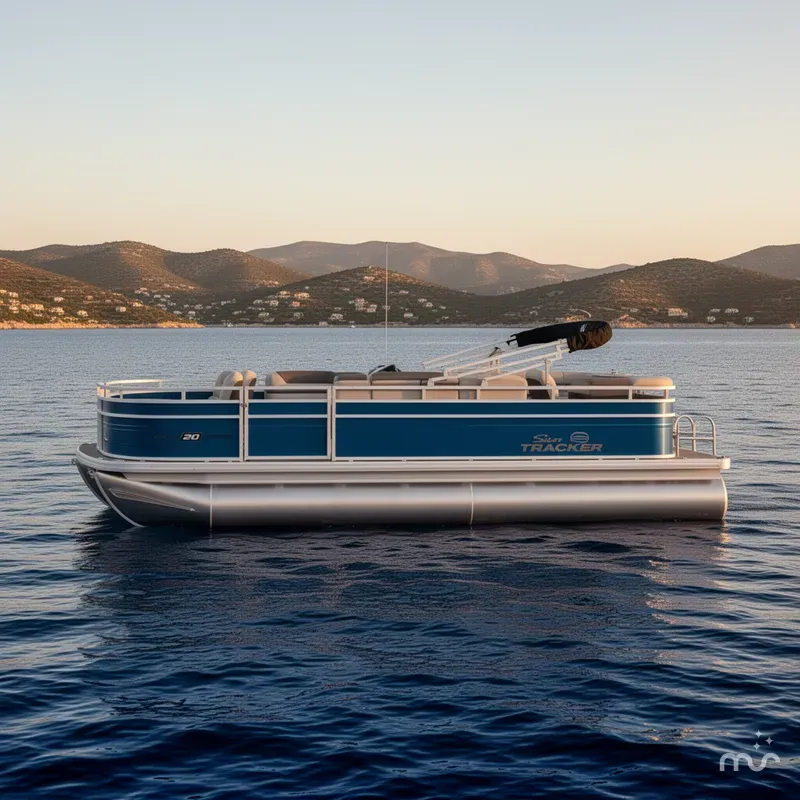 Slide: The Image of Sun Tracker Fishin' Barge 20 DLX 2026 - 2