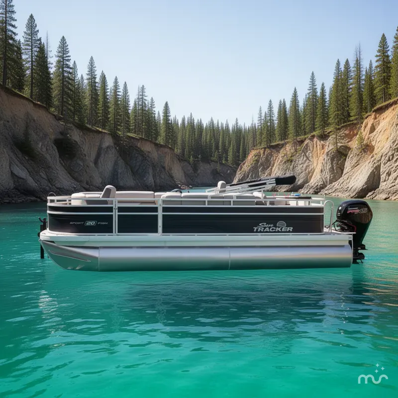 Slide: The Image of Sun Tracker SportFish 20 DLX 2026 - 2