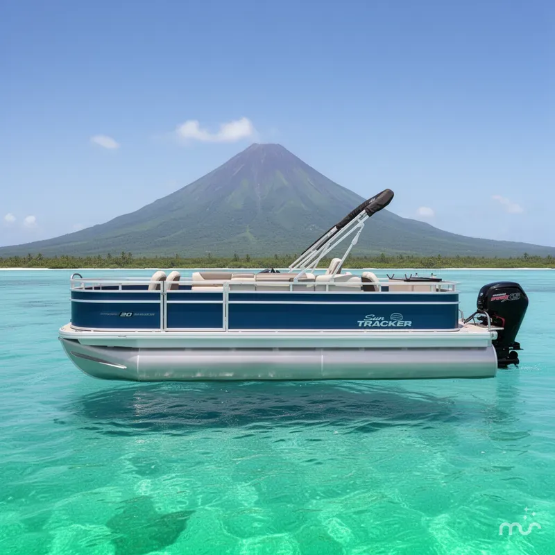 Slide: The Image of Sun Tracker Fishin' Barge 20 DLX 2026 - 2