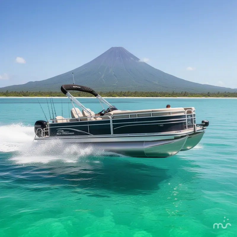 Slide: The Image of Sun Tracker Fishin' Barge 20 DLX 2026 - 4