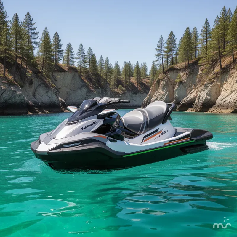 The Image of Kawasaki Jet Ski® STX® 160 LX 2026 - 0