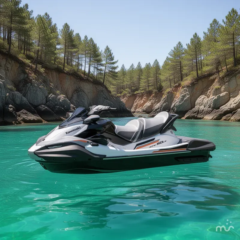 Slide: The Image of Kawasaki Jet Ski® STX® 160 LX 2026 - 2