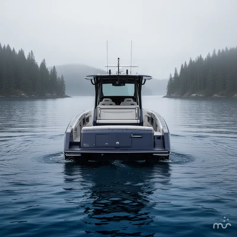 Slide: The Image of Nor-Tech 390 Sport Center Console 2021 - 3