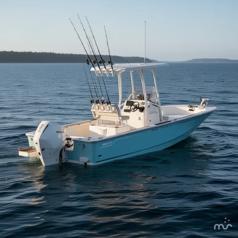 Slide: The Image of Boston Whaler 210 Montauk 2026 - 2