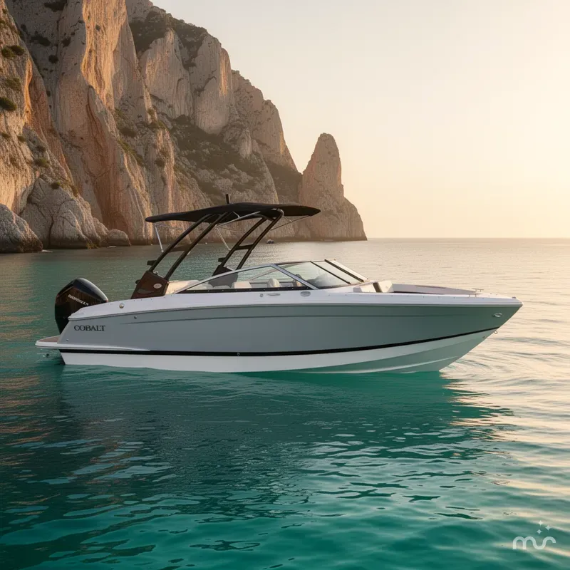 Slide: The Image of Cobalt R4 Outboard 2023 - 2