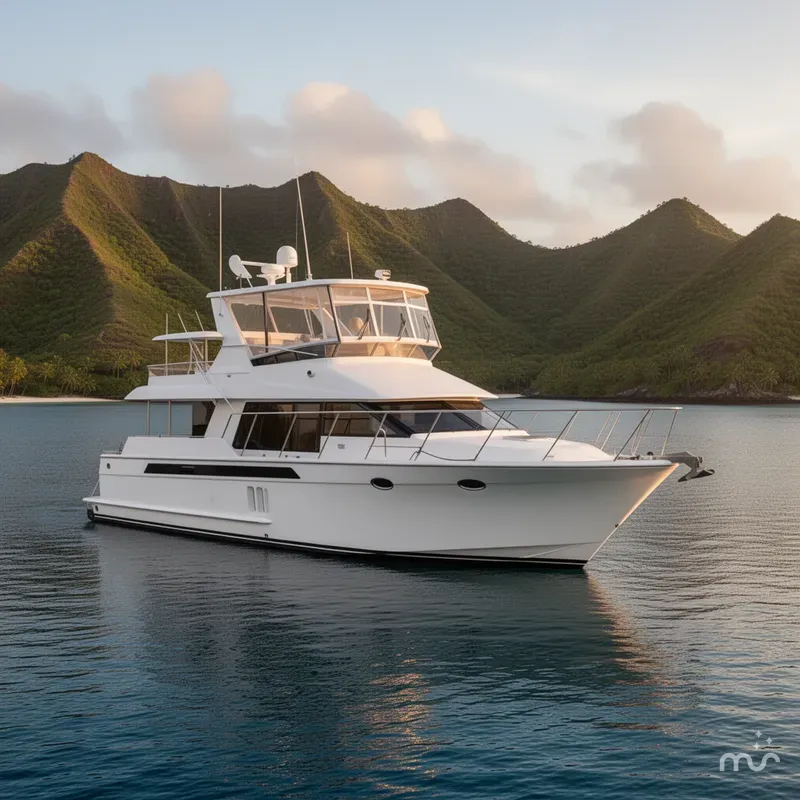 The Image of Ocean Alexander 440 Sundeck CPMY 1993 - 0