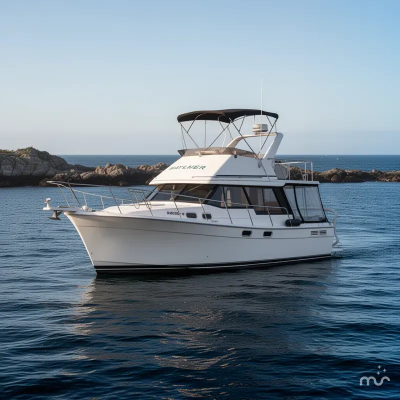 Slide: The Image of Bayliner 3288 Motoryacht 1992 - 2