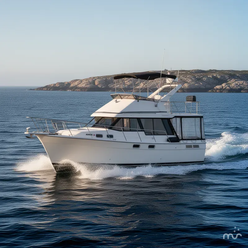 Slide: The Image of Bayliner 3288 Motoryacht 1992 - 4