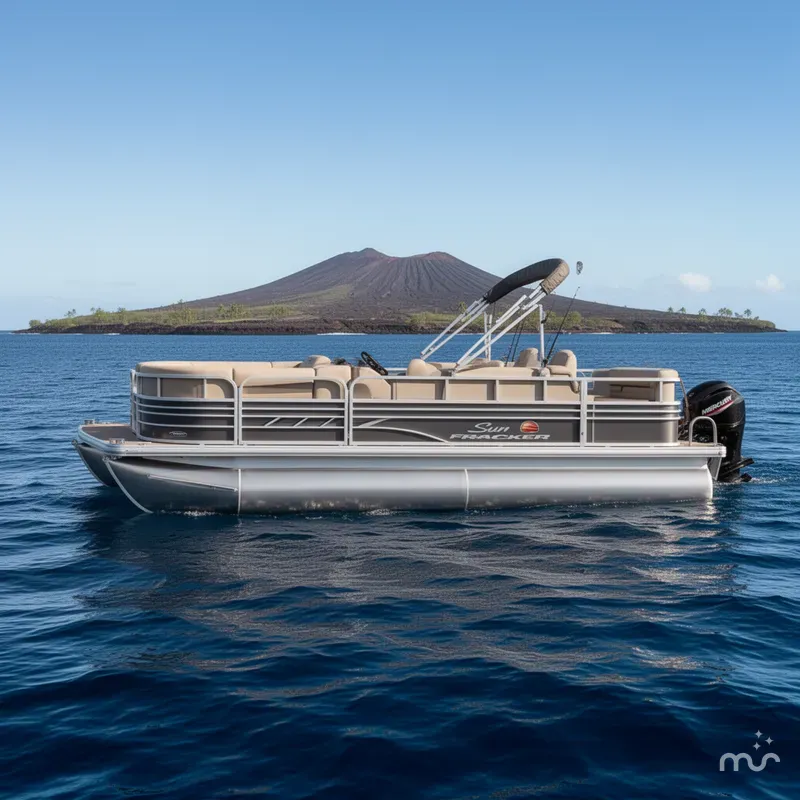 Slide: The Image of Sun Tracker Fishin' Barge 20 DLX 2023 - 2