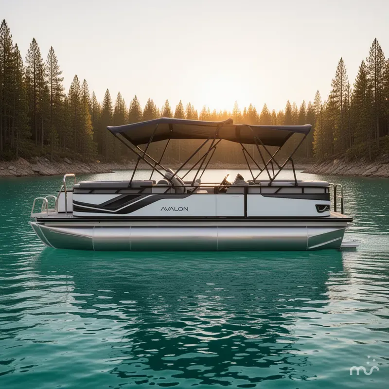 Slide: The Image of Avalon Venture 85 Quad Lounge - 23' 2025 - 2