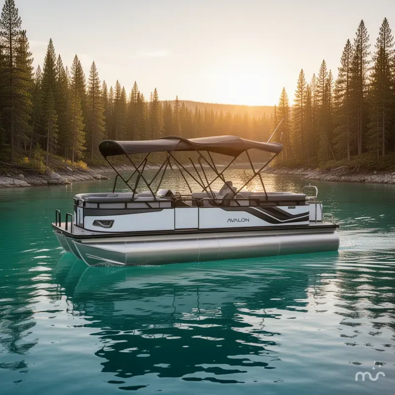 Slide: The Image of Avalon Venture 85 Quad Lounge - 23' 2025 - 4