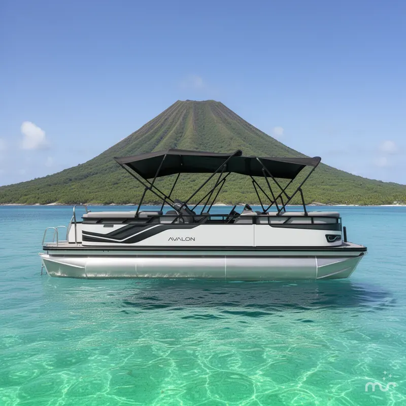 Slide: The Image of Avalon Venture 85 Quad Lounge - 23' 2025 - 2