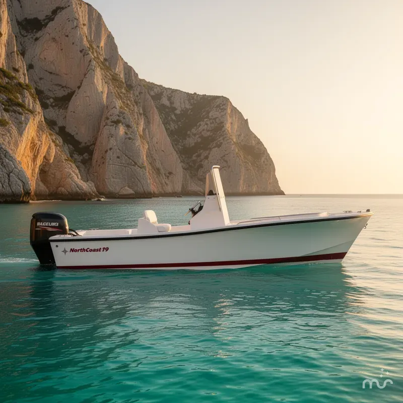 Slide: The Image of North Coast 190 Center Console 2026 - 2