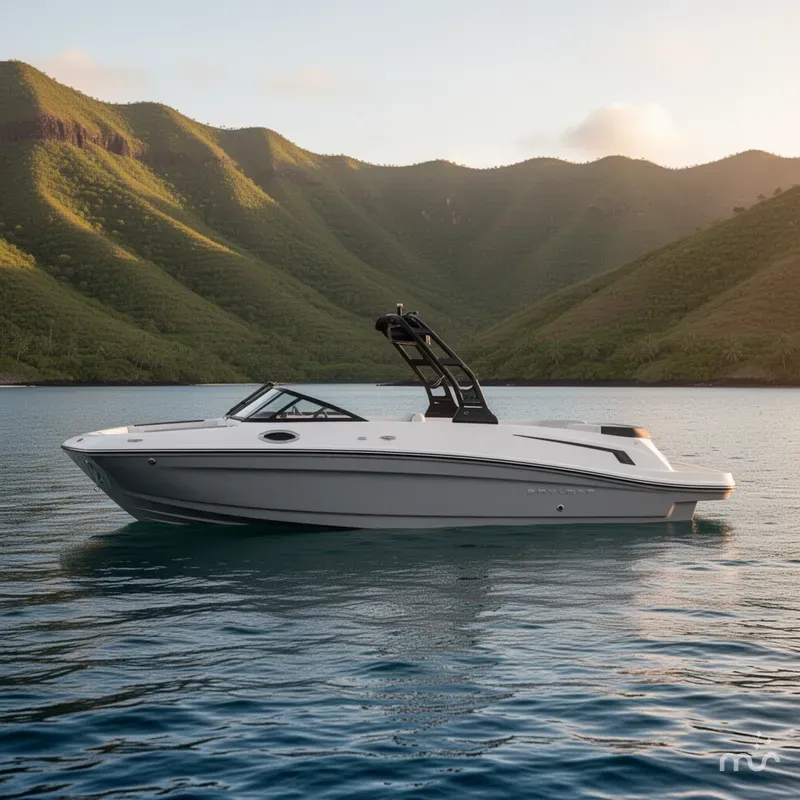 Slide: The Image of Bayliner VR6 Bowrider OB 2026 - 2