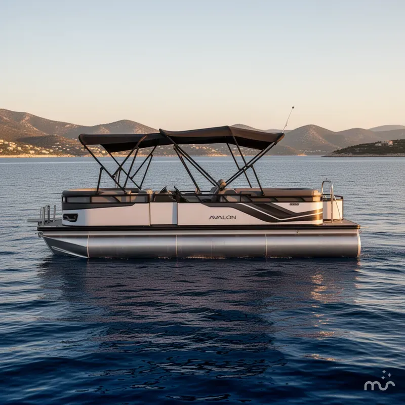 Slide: The Image of Avalon Venture 85 Quad Lounge - 23' 2025 - 2