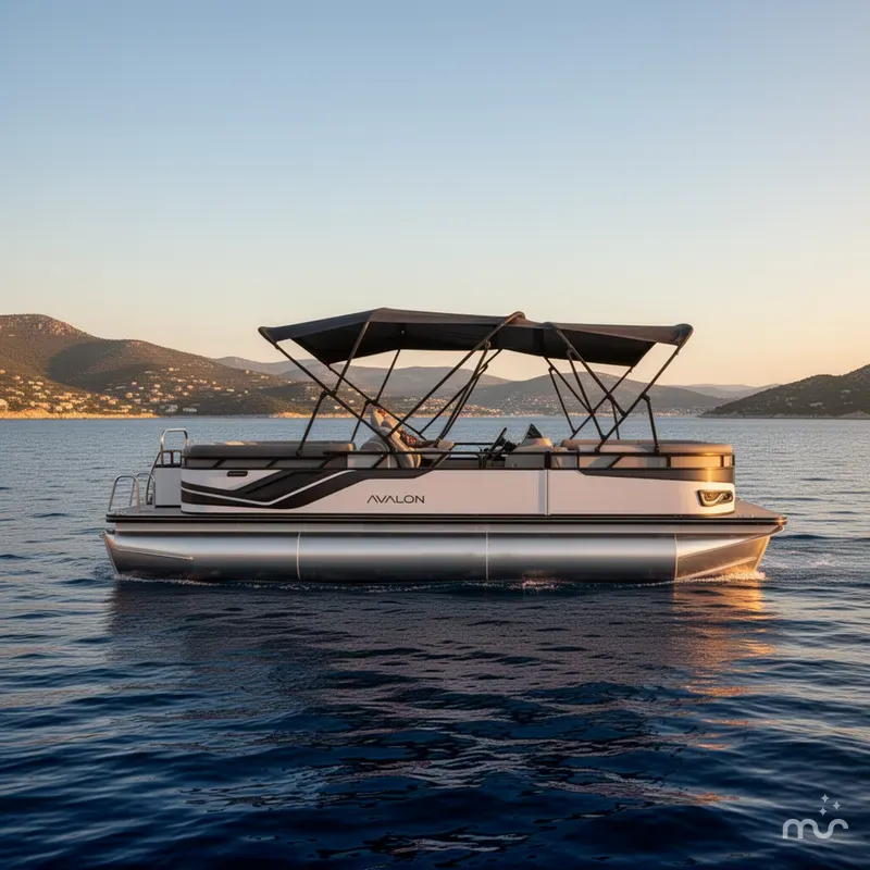 Slide: The Image of Avalon Venture 85 Quad Lounge - 23' 2025 - 4
