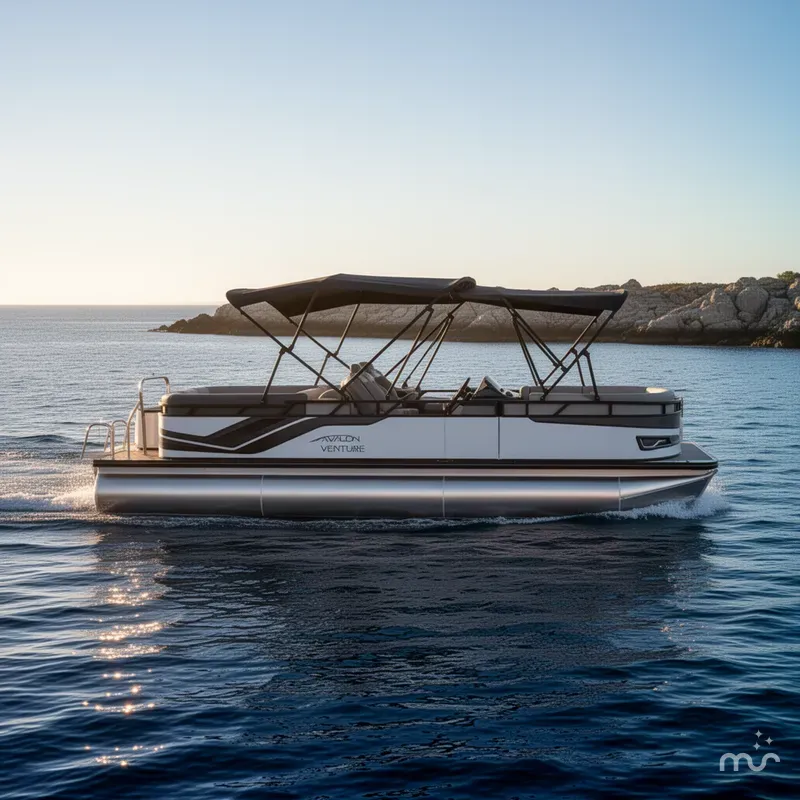 Slide: The Image of Avalon Venture 85 Quad Lounge - 23' 2025 - 4