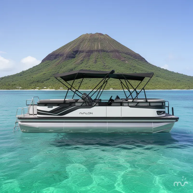 Slide: The Image of Avalon Venture 85 Quad Lounge - 23' 2025 - 2