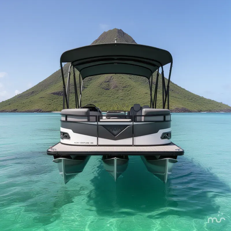 Slide: The Image of Avalon Venture 85 Quad Lounge - 23' 2025 - 3