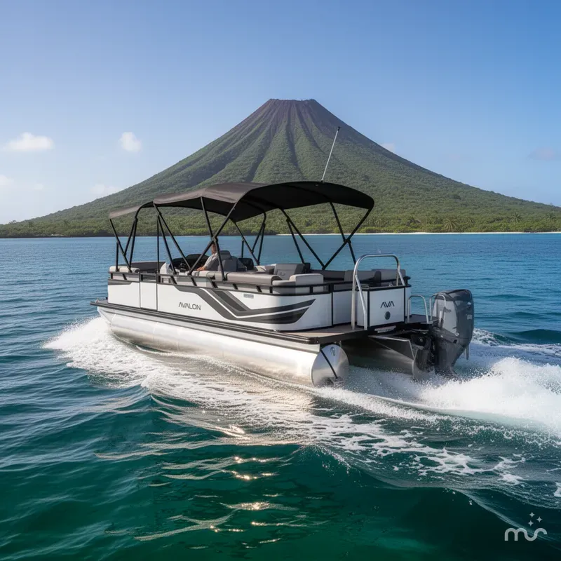 Slide: The Image of Avalon Venture 85 Quad Lounge - 23' 2025 - 4