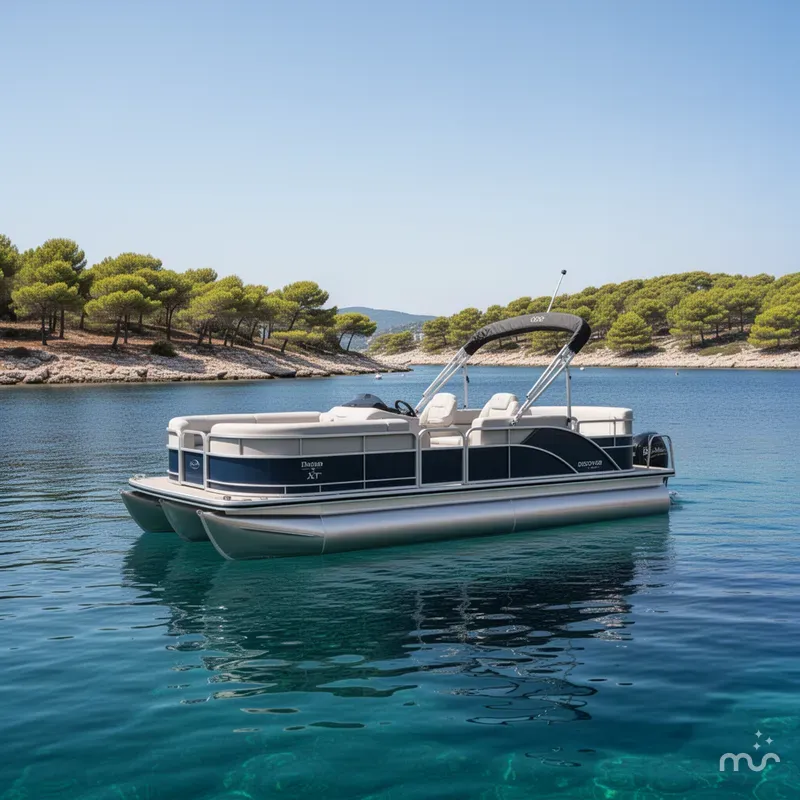 Slide: The Image of Flagship Discover 22 CU XT Tritoon 2026 - 1