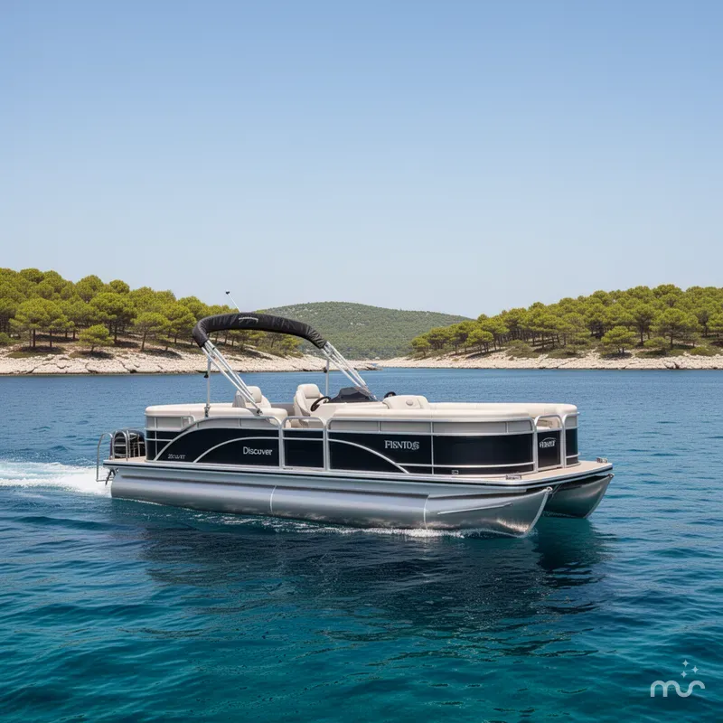 Slide: The Image of Flagship Discover 22 CU XT Tritoon 2026 - 2