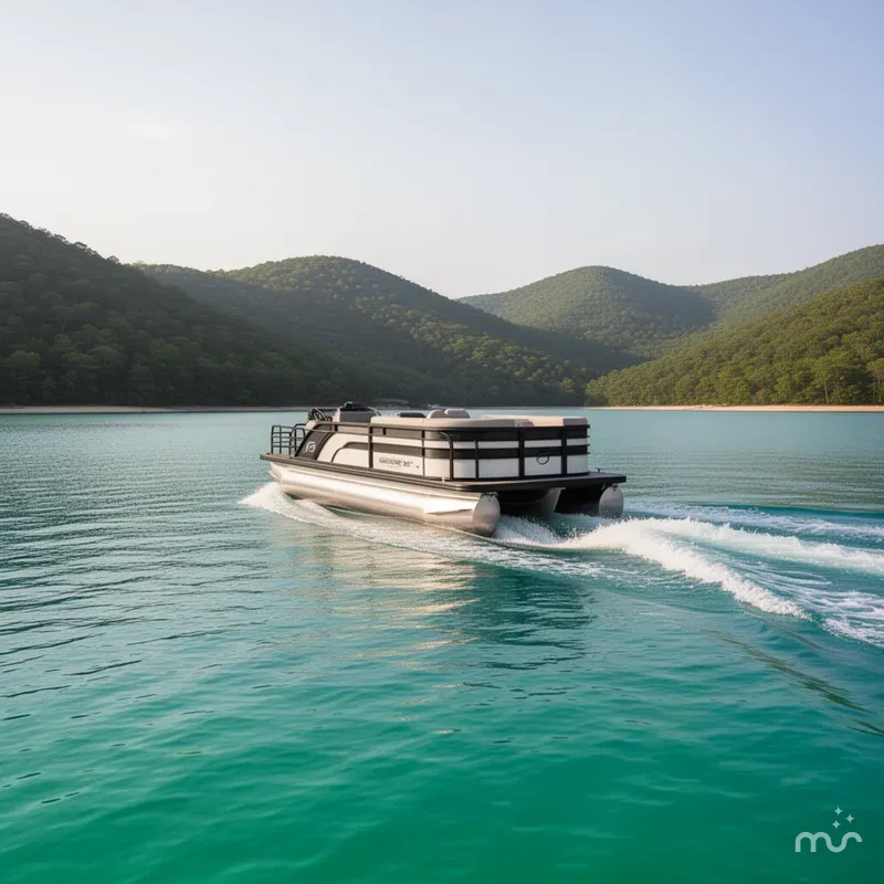 Slide: The Image of Flagship Discover 20 RF XT Tritoon 2026 - 1