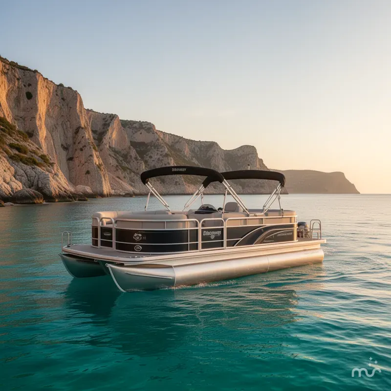 Slide: The Image of Flagship Discover 22 B XT Tritoon 2026 - 1