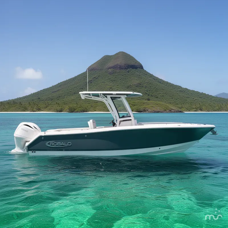 Slide: The Image of Robalo R250 Center Console 2026 - 2