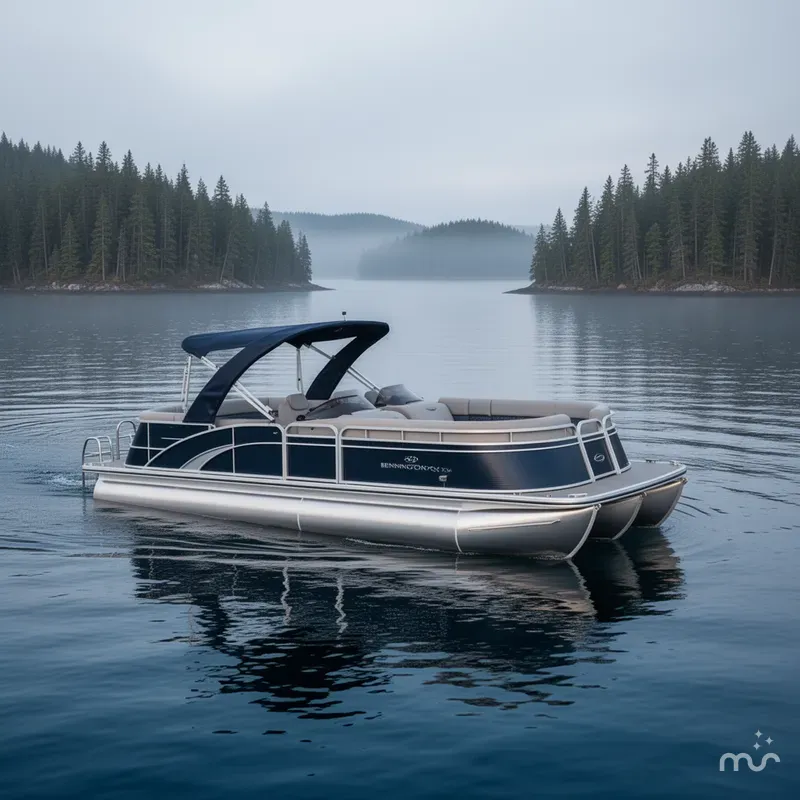 Slide: The Image of Bennington 23 QX FASTBACK CLAD RAIL 2024 - 2