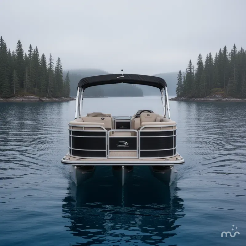 Slide: The Image of Bennington 23 QX FASTBACK CLAD RAIL 2024 - 3