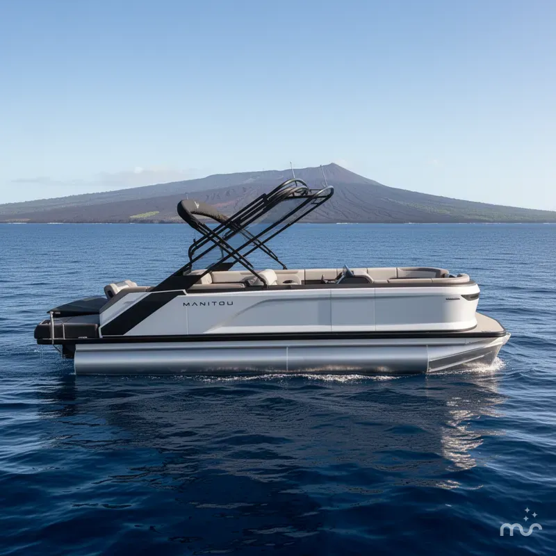 The Image of Manitou 22 Cruise Bench Stealth 2024 - 0