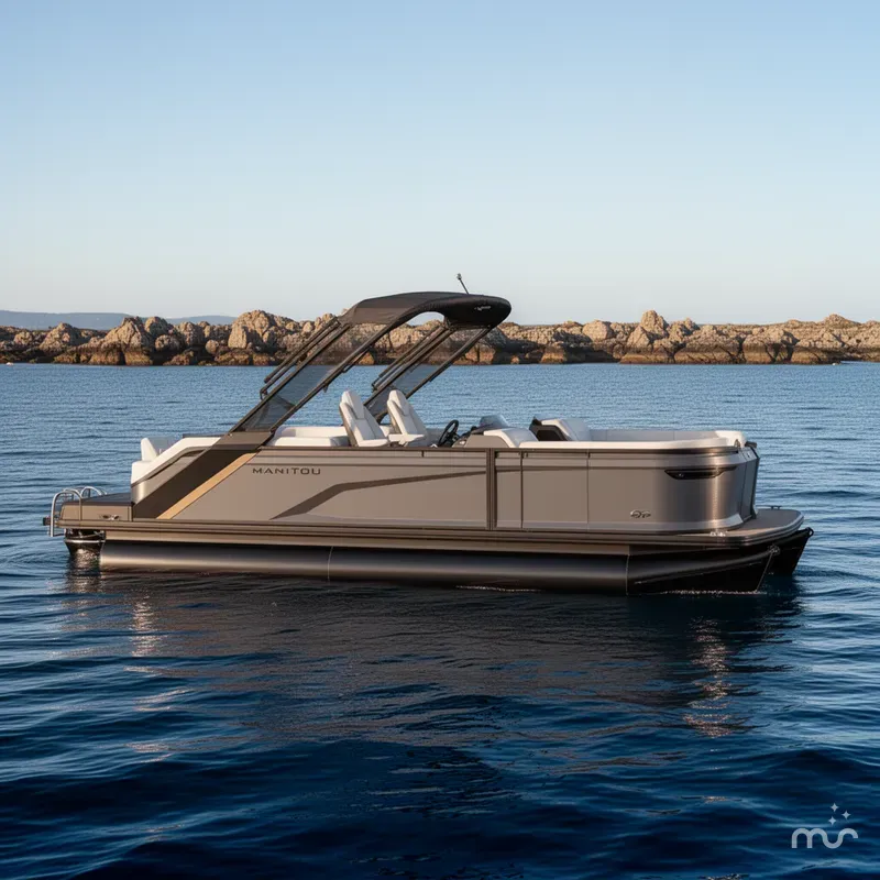 Slide: The Image of Manitou 22 CRUISE MAX SGP 575 BENCH STEALTH 2024 - 2
