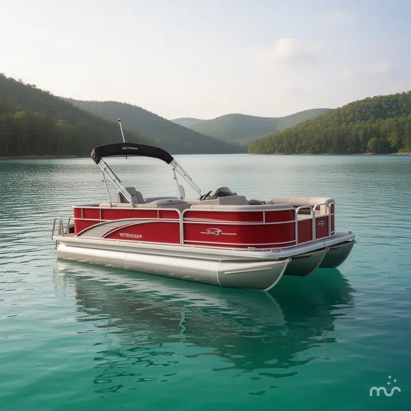 The Image of Sun Tracker Party Barge 18 DLX 2026 - 0