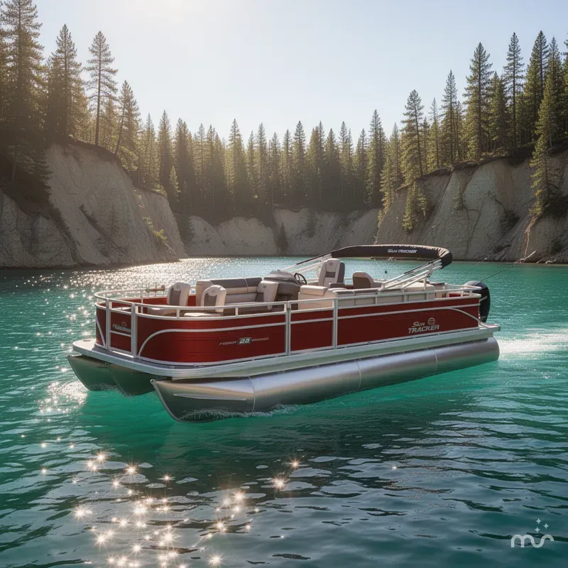 Slide: The Image of Sun Tracker Fishin' Barge 22 XP3 2026 - 4