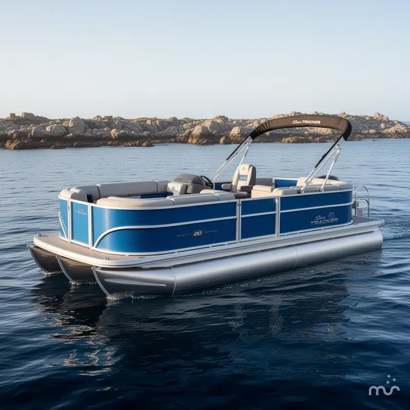 The Image of Sun Tracker Party Barge 20 DLX 2026 - 0