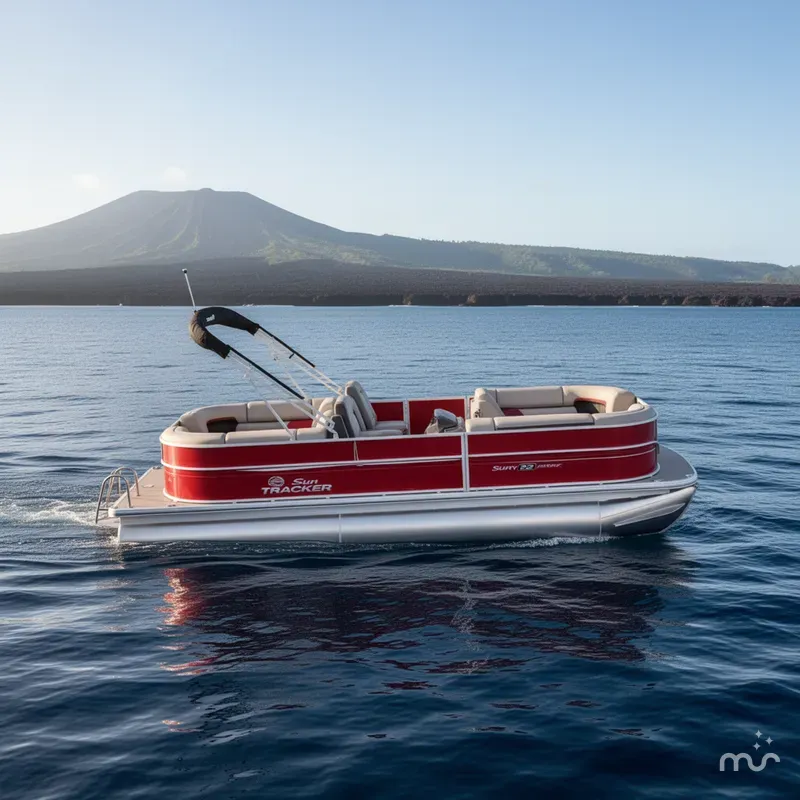 The Image of Sun Tracker Party Barge 22 DLX 2026 - 0